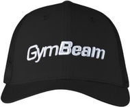 GymBeam Mesh Panel Cap Black - Kšiltovka