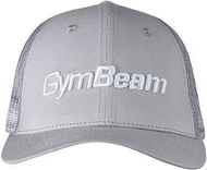 GymBeam Mesh Panel Cap Grey - Kšiltovka