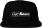 GymBeam 5Panel Black - Kšiltovka