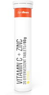 GymBeam Vitamin C + zinek šumivé citrus 20 tablet - Vitamín C