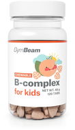 B-komplex GymBeam B-komplex, tablety na cmúľanie pre deti marhuľa 120 tabliet - B komplex