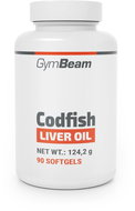 GymBeam Cod Liver Oil 90 capsules - Omega 3