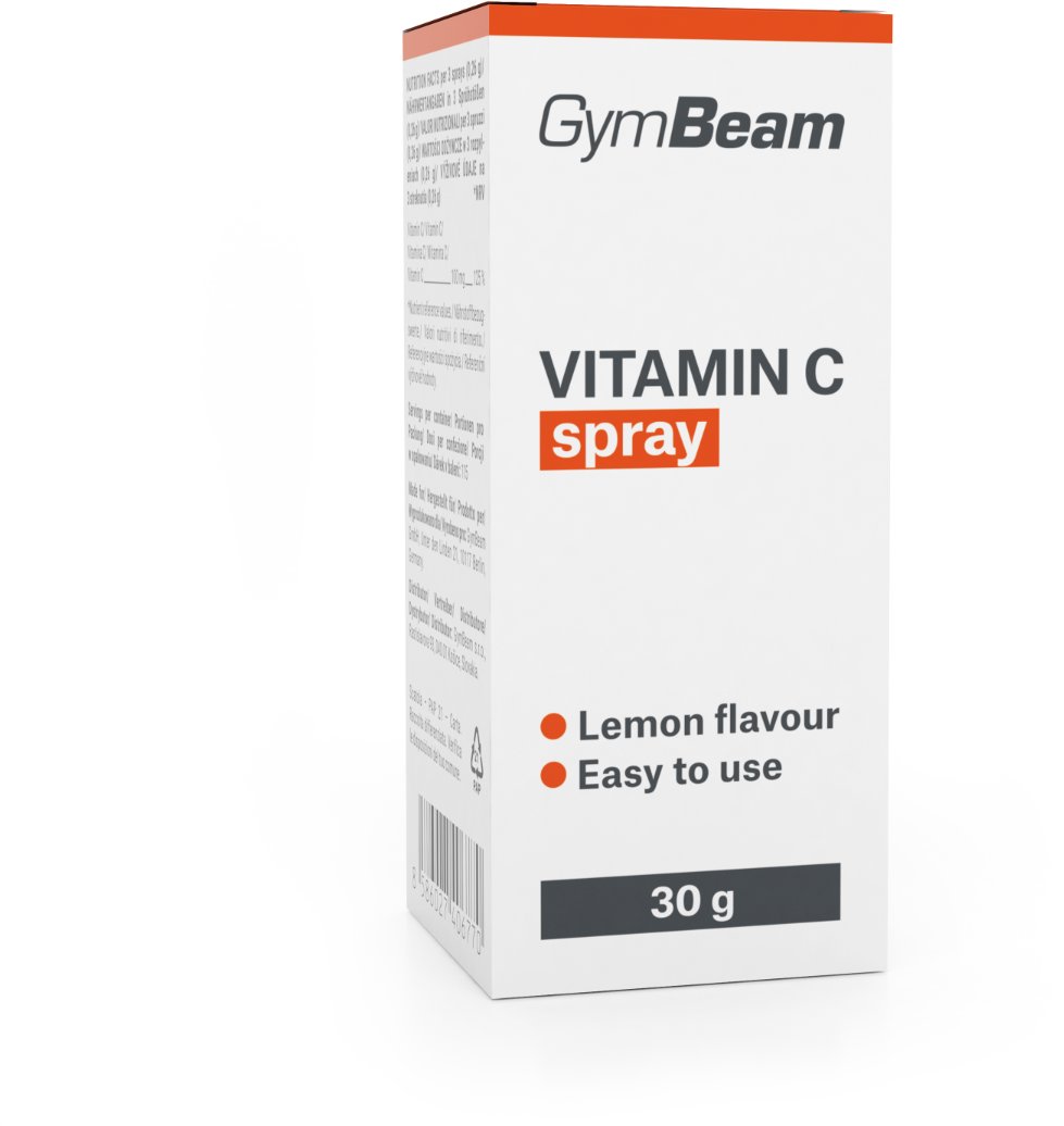 GymBeam C-vitamin spray, 30 g