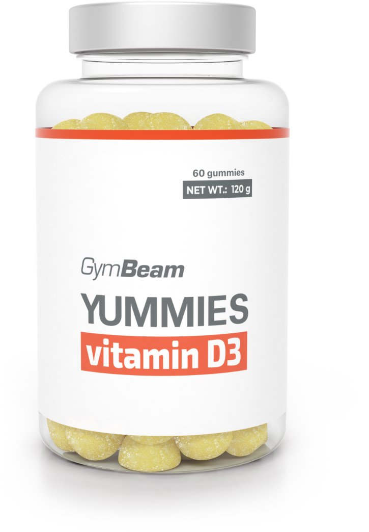 GymBeam D3 vitamin Yummies, 120 g
