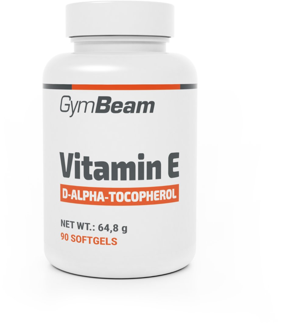 GymBeam E-vitamin (D-alfa-tokoferol), 90 kapszula