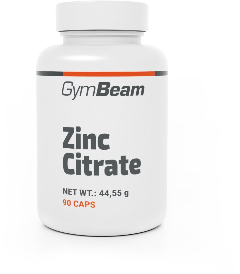 GymBeam Cink-citrát, 90 kapszula