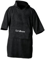 GymBeam Terry Black - Towel Poncho