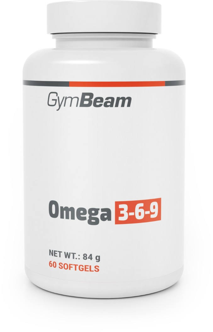 GymBeam Omega 3-6-9, 60 kapszula