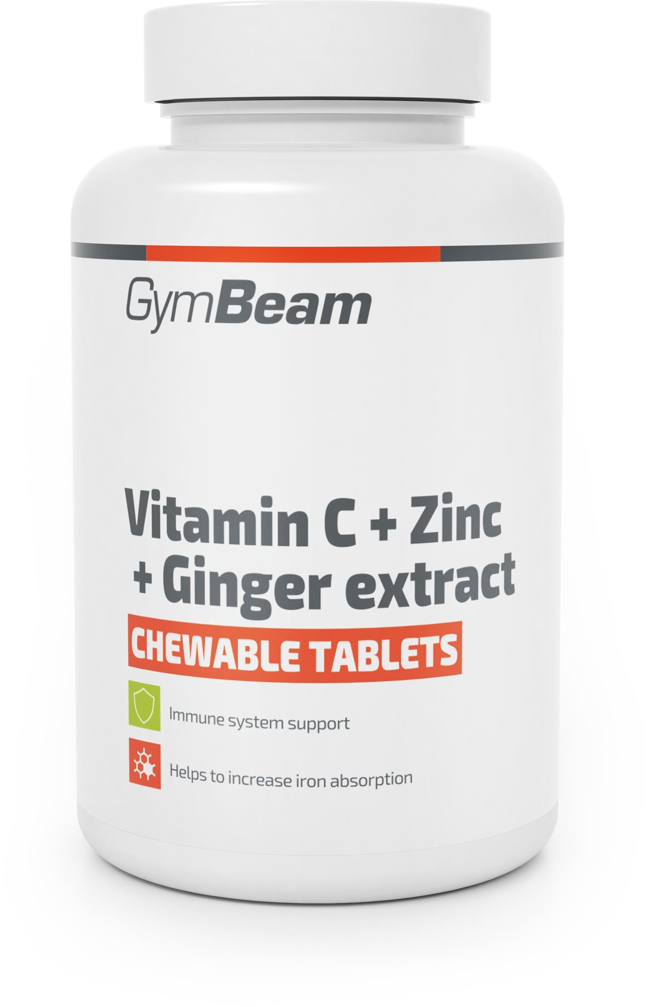 GymBeam C-vitamin + cink + gyömbérkivonat 90 tabletta