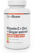GymBeam C-vitamin + cink + gyömbér kivonat 90 tabletta - C-vitamin