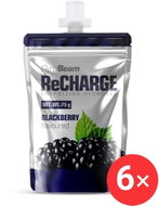GymBeam ReCharge Gel 6 x 75 g, blackberry - Energy Gel