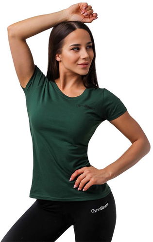 GymBeam dámske tričko Basic Green XS - Tričko - Hlavní obrázek