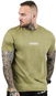 GymBeam pánské tričko FIT Olive M - Tričko