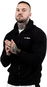 GymBeam pánská mikina Sweatshirt Zipper Hoodie Black - Mikina