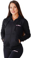 GymBeam Women's Zipper Hoodie Black S - Sweatshirt