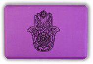 YOGGYS - Yoga brick purple HAMSA - Yoga Block
