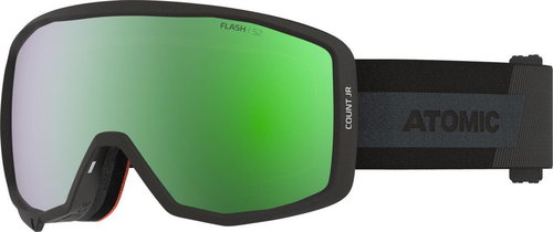 Atomic Count Jr Spherical - black/green - Ski Goggles - Main image
