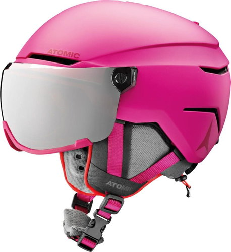 Atomic Savor Visor Jr - pink XS - Ski Helmet - Main image