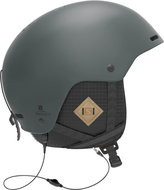 Salomon Brigade+ Audio - green M - Ski Helmet