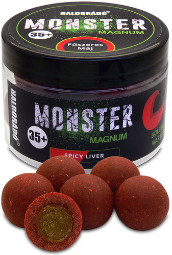 Haldorádó Pop-Up Boilies Monster Magnum 180 g 35 mm Spicy liver - Pop-up Boilies - Main image
