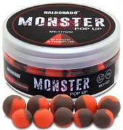 Haldorádó Pop-Up Method Monster 30 g 9+11 mm N-Butyric/Krab - Pop-up Boilies