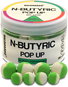Pop-up Boilies Haldorádó Pop-Up N-Butyric Big Carp 50 g 13/17 mm Butyric Acid / Garlic - Pop-up boilies
