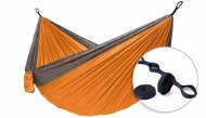 SET- Hamaka Camping (oranžová)+Tree strap - Houpací síť