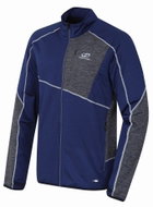 Hannah Maddox Twilight Blue/Light Gray Mel, vel. M - Mikina