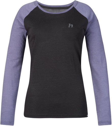Hannah Leslie L/S Anthracite/Wisteria 36 - Thermal Underwear - Main image