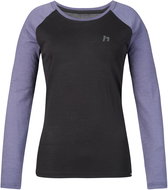 Hannah Leslie L/S Anthracite/Wisteria - Thermal Underwear