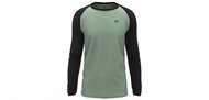 Hannah Taregan L/S Anthracite/Lily Pad S - Thermal Underwear
