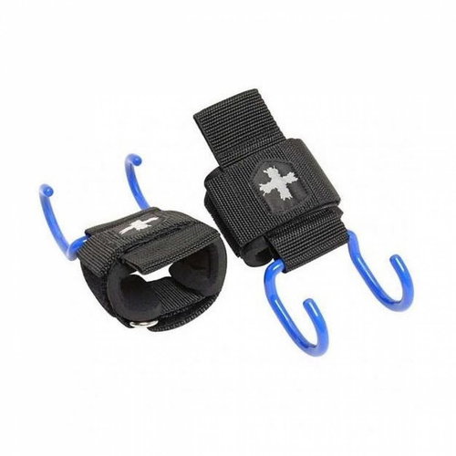 Harbinger Lifting Hooks, hooks, black/blue - Lifting Straps - Main image