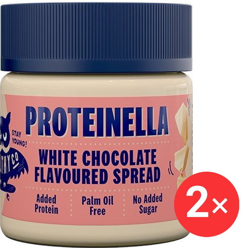 HealthyCo Proteinella 2 x 200g, white - Nut Cream - Main image
