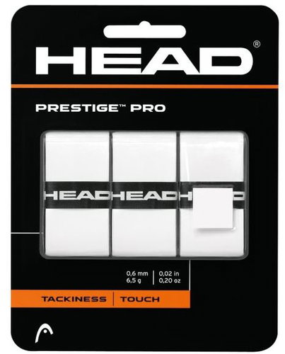 Head Prestige Pro 3pcs white - Tennis Racket Grip Tape - Main image