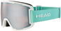 Head CONTEX silver turquoise - Ski Goggles