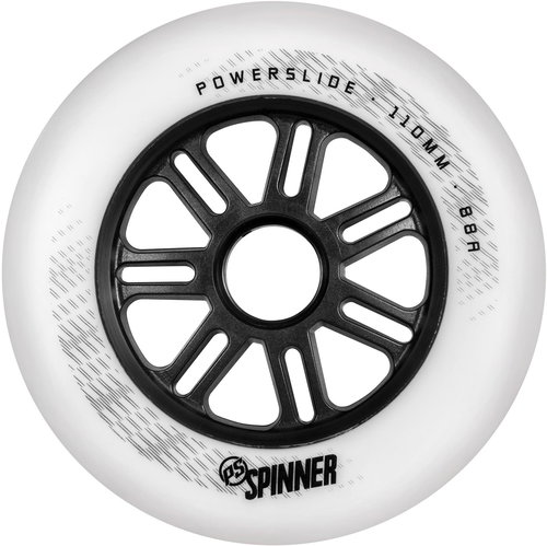 Powerslide Spinner White (1ks) - Wheels - Main image