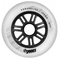 Powerslide Spinner White (4pcs) - Inline Skate Wheels