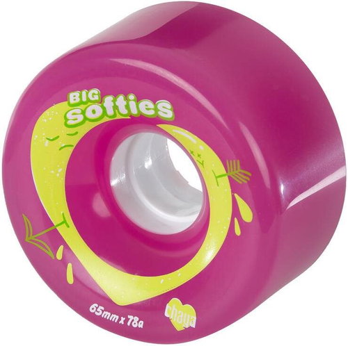 Chaya Big Softie´s Clear Pink (4ks) - Wheels - Main image