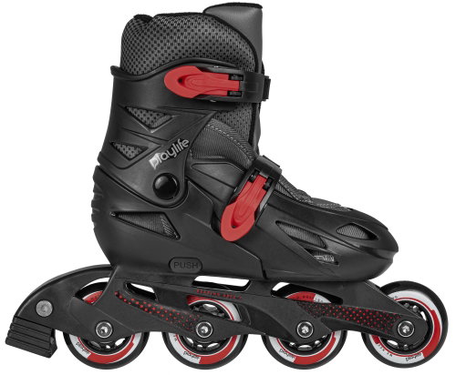 Children's roller skates Playlife Riddler Black Cherry EU 35 - 38 - Roller Skates - Main image