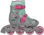 Children's roller skates Playlife Riddler Graphite Grey - Roller Skates