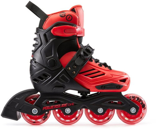 Kids roller skates Powerslide Khaan Junior LTD Red EU 27 - 30 - Roller Skates - Main image