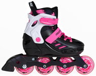 Kids roller skates Powerslide Khaan Junior SQD Pink EU 31 - 34 - Roller Skates