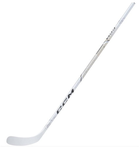 CCM Ribcor Trigger 9 Pro White SR Senior, 75, L, P28, CCM24 - Hockey Stick - Main image