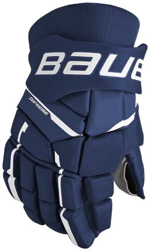 Bauer Supreme M3 S23 INT Intermediate, tmavě modré, 13", BA25 - Hockey Gloves - Main image