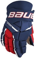 Bauer Supreme M3 S23 SR Senior, dark blue-red-white, BA25 - Hockey Gloves