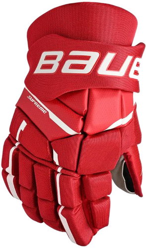 Bauer Supreme M3 S23 SR Senior, red, 14", BA25 - Hockey Gloves - Main image