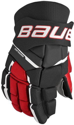 Bauer Supreme M3 S23 SR Senior, black-red, 14", BA25 - Hockey Gloves - Main image