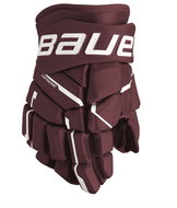 Bauer Supreme M5Pro S23 JR Junior, vínové, 11", BA25 - Hokejové rukavice