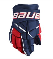 Bauer Supreme M5Pro S23 SR Senior, dark blue-red-white, BA25 - Hockey Gloves