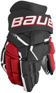 Bauer Supreme Mach S23 INT Intermediate, black-red, BA25 - Hockey Gloves